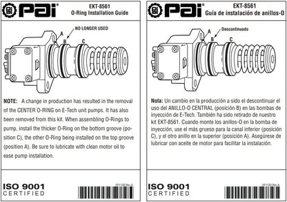 O-Ring Kit Mack 24433898, 8609-EHL243