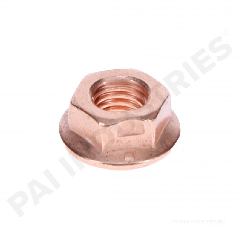 Flanged Nut Copper Plated Mack 25500683, 23AX514