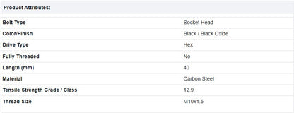 Screw Mack 25502624, 421GC2123M