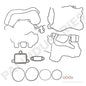 Front Cover Gasket Kit 1824984C92